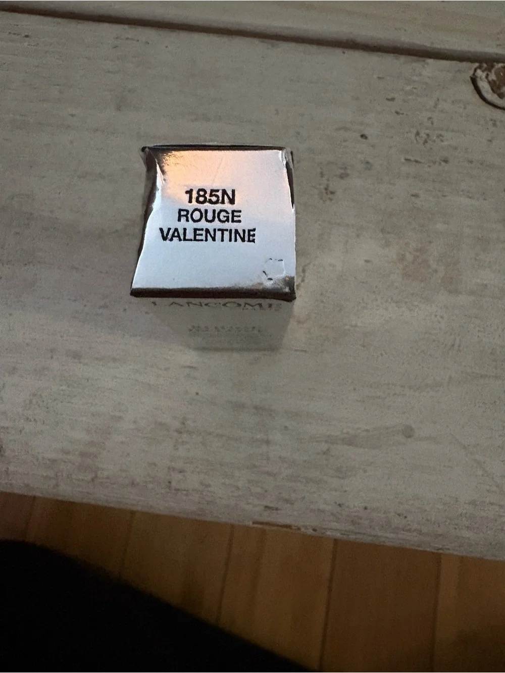 Lancôme Rouge in Love Lipstick 185N Rouge Valentine High Potency NIB